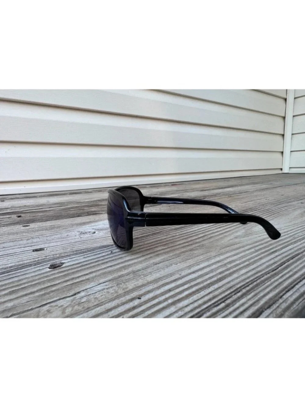 Black Blue Forecast Fishing Sunglasses Unisex